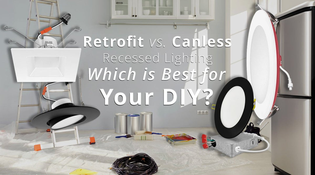 can lights vs recessed lights​